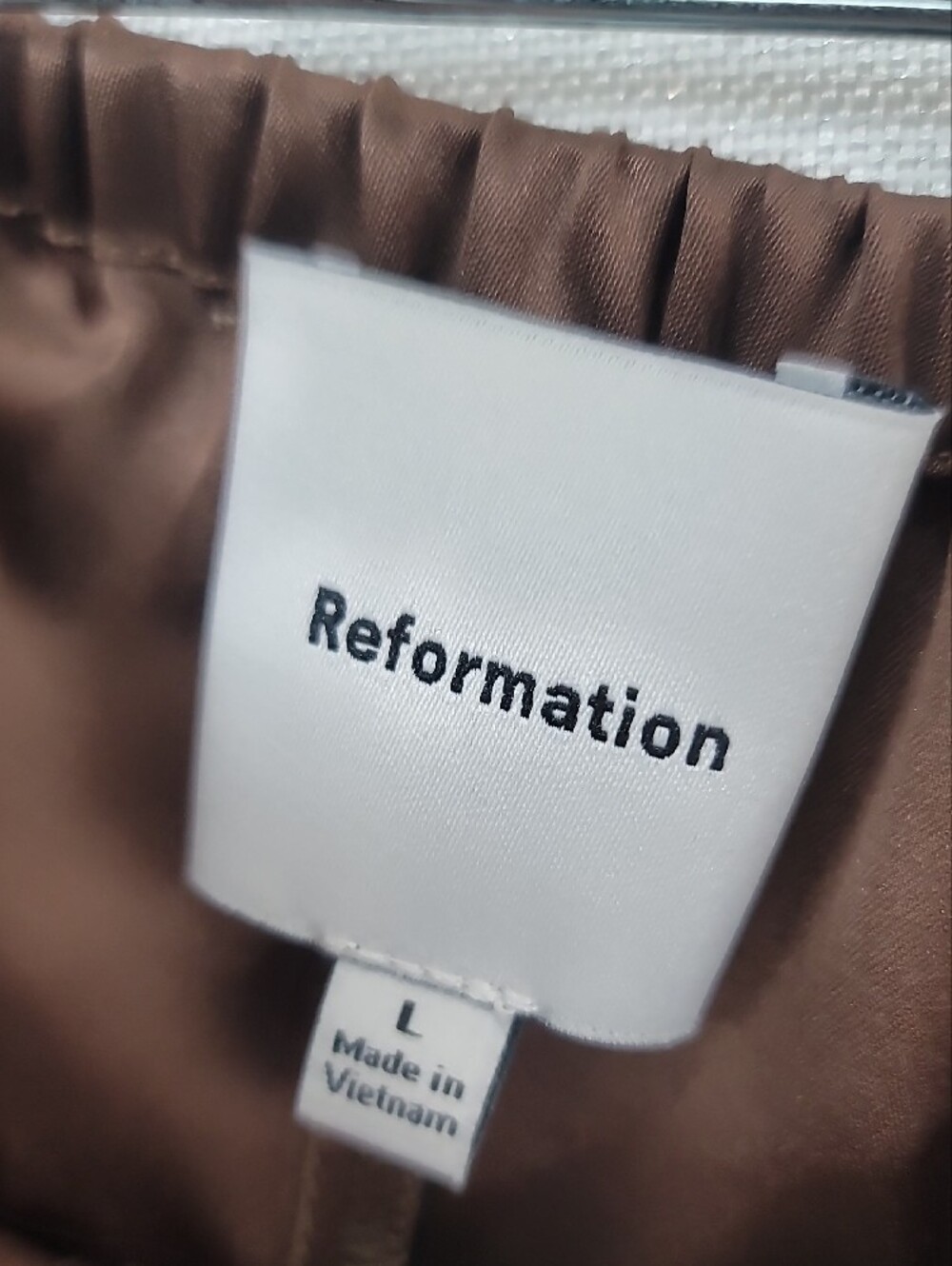 Reformation Fern Satin Lace Shorts Size Large - Picture 7 of 9